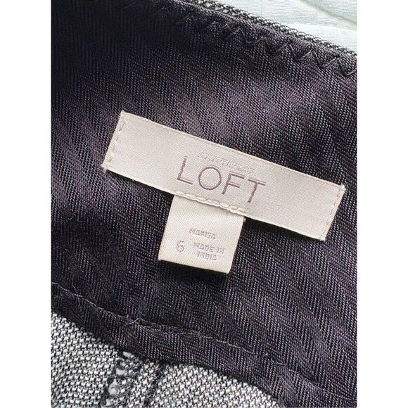 LOFT “Marisa” side zip gray dress pants - 6 - Picture 3 of 9